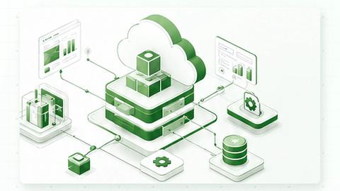 Cloud modernization platform illustration