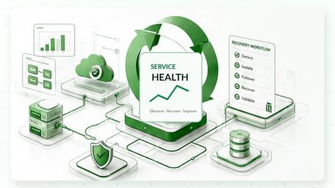 Operational resilience and service continuity illustration