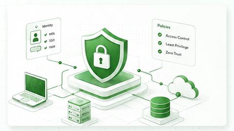 Enterprise security hardening illustration